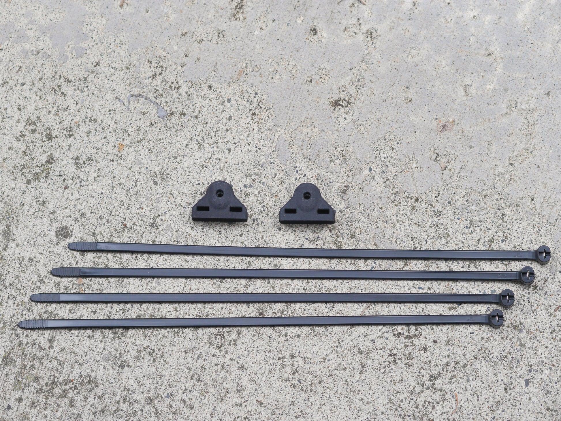 Strap-on rack mounts from Mica Cycles